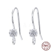 925 Sterling Silver Earring Hooks STER-S002-52-6
