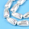 Transparent Spray Painted Glass Beads Strands GLAA-N001-41-4