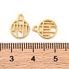 Brass Pendants KK-U024-08G-3