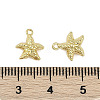 Rack Plating Brass Charms KK-C082-11G-3