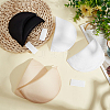 6 Pairs 3 Colors Sponge Shoulder Pad AJEW-NB0009-10-4