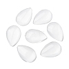 Transparent Teardrop Glass Cabochons GGLA-R024-30x20-4