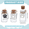 20Pcs 10 Styles Glass Jar Glass Bottles AJEW-PH01592-2