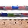 Handmade Millefiori Lampwork Beads Strands X-LAMP-F035-06-4