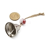 Iron Bell Hanging Ornaments HJEW-JM02464-3