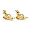 Brass Pendants KK-O140-17G-4