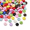Opaque Acrylic Beads OACR-H058-12-1