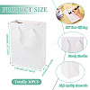 Folding Kraft Paper Gift Bags with Handle ABAG-TAC0014-03-3