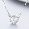 925 Sterling Silver Necklaces NJEW-BB55883-A-2