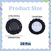 Polyester Brooches JEWB-WH20010-03D-2
