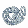 Electroplate Glass Beads Strands EGLA-Q094-A13-2