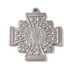 Non-Tarnish 304 Stainless Steel Pendants STAS-Z058-04P-03-1