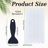 12 Bags Transparent PVC Bathtub Waterproof Bathroom Anti-slip Strips AJEW-BC0010-45-2