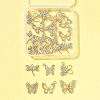 20Pcs 6 Styles Alloy with Rhinestone Pendant FIND-FS0004-28-6