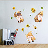 8 Sheets 8 Styles PVC Waterproof Wall Stickers DIY-WH0345-039-6