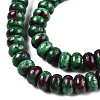 Natural Ruby in Zoisite Beads Strands G-T122-02S-5