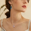 150Pcs Gradient Color Transparent Glass Beads GLAA-YW0004-91A-6