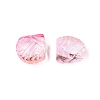 Baking Paint Transparent Glass Charms DGLA-N005-11-3