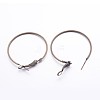 Iron Hoop Earrings E220-NFAB-2