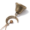 Iron Bell Pendant Decoration HJEW-JM02233-4