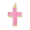 Rack Plating Brass Pendants KK-CBAB1AF-18-G-2