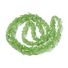 Imitation Jade Glass Beads Strands GLAA-Q118-01A-A01-2