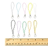 100Pcs Polyester Cord Mobile Straps MOBA-FS0001-02E-5