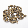 Tibetan Style Zinc Alloy Toggle Clasps LS-MLF0211Y-NF-2