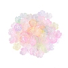 Transparent Plastic Bead Caps KY-Q005-02A-M01-1
