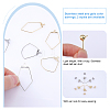 Dangle Stud Earrings DIY Making Kits DIY-UN0002-85-4