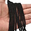 Natural Lava Rock Beads Strands G-L635-A25-4x2mm-2