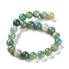 Natural Striped Agate/Banded Agate Beads Strands X-G-Z060-A01-B01-3