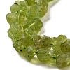 Raw Rough Natural Olive Quartz Beads Strands G-I283-G07-02-4