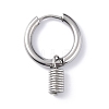 Non-Tarnish 304 Stainless Steel Hoop Earrings STAS-B030-03C-1