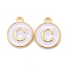 Golden Plated Alloy Charms ENAM-S118-01C-1