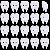 60Pcs Acrylic Buttons BUTT-PH0001-59B-01-1