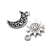 48Pcs 8 Style Tibetan Style Alloy Fruit Charms TIBEP-FS0001-12-3