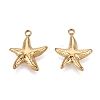 304 Stainless Steel Charms STAS-N125-24A-G-1