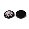 Acrylic & Natural Freshwater Shell Cabochons OACR-N164-06-2