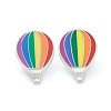 Alloy Pride Enamel Brooches JEWB-M020-07-P-1