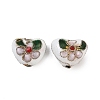 Handmade Cloisonne Beads CLB052Y-1-4