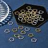 50Pcs Tibetan Style Alloy Bead Frame TIBEB-FS0001-11AS-11