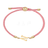 1Pc Adjustable Nylon Cord Slider Bracelets for Women BJEW-LP0001-32N-03-1