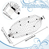 Nylon Fascinator Mesh Face Veil OHAR-WH0034-09A-01-2