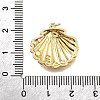 Brass ABS Plastic Pearl Pendants KK-V011-59G-3