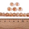 Handmade Foil Glass Beads FOIL-Q001-02H-4