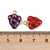 304 Stainless Steel Enamel Charms STAS-Z140-16G-3