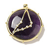 Constellation Natural Amethyst Pendants G-A300-E12-1