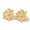 Rack Plating Brass Stud Earrings EJEW-B062-17G-1