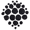 WADORN 26Pcs 4 Style Satin Cloth Ornament Accessories FIND-WR0011-22B-1